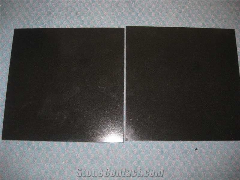 Mongolia Black Granite Stone Tile