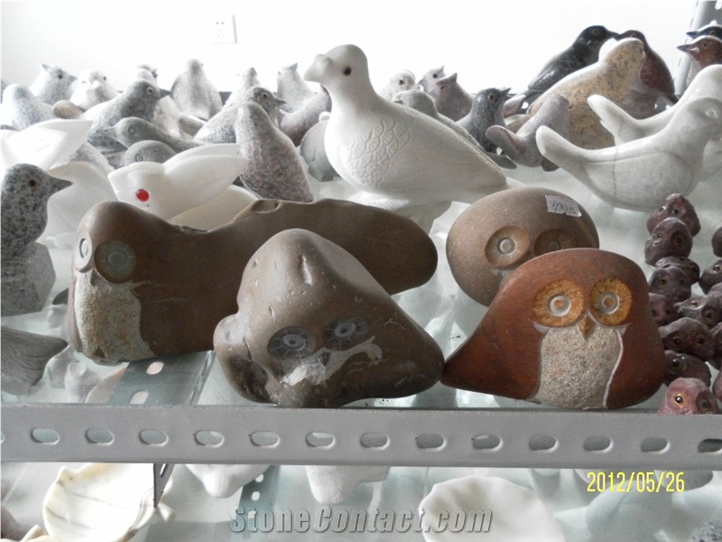 Pigeon Art,Stone Art Work