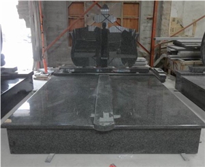 Poland Style Granite Tombstone Monument