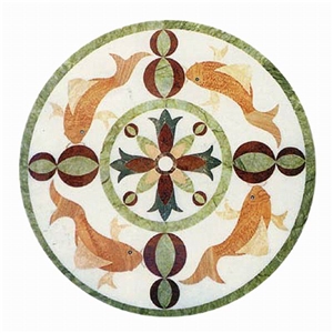 Round Marble Medallion Round Marble Medallion