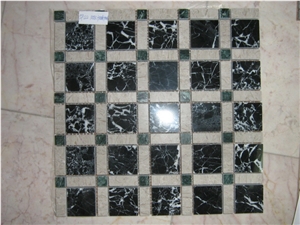 Travertine & Marble Mosaic Tile, Stone Mosaic