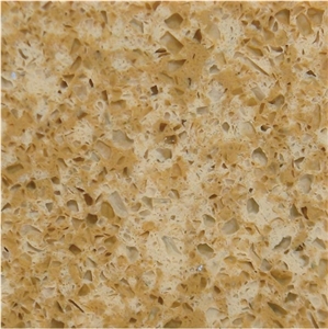 Yellow Artificial Quartz Stone, Engineered Stone