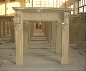 Marble Fireplace Mantel,limestone Fireplace