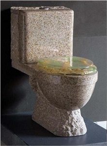 Stone Toilet, Stone Closestool in G682, G682 Yellow Granite Toilet