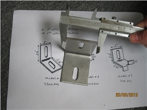 Stone Anchorage Stainless Steel Clamp