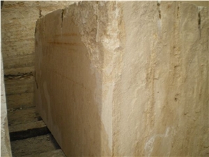 Light Walnut Travertine Block