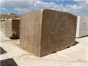 Noce Travertine Block