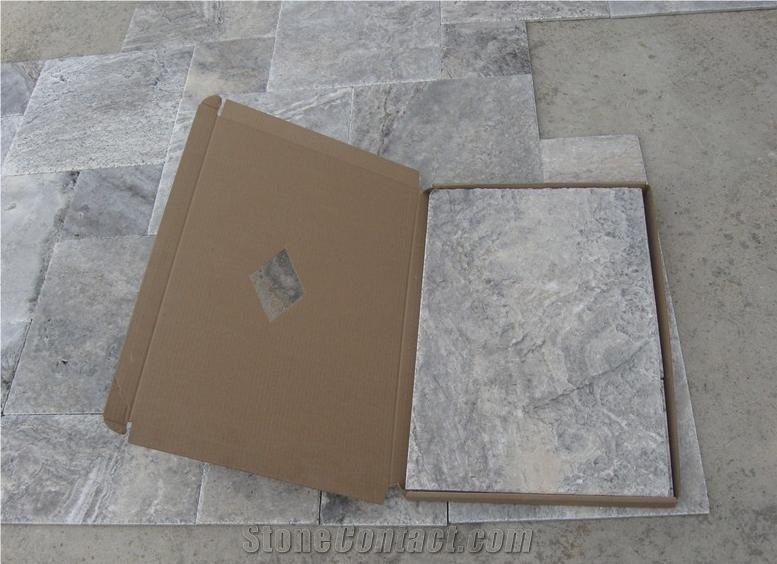 Silver Travertine