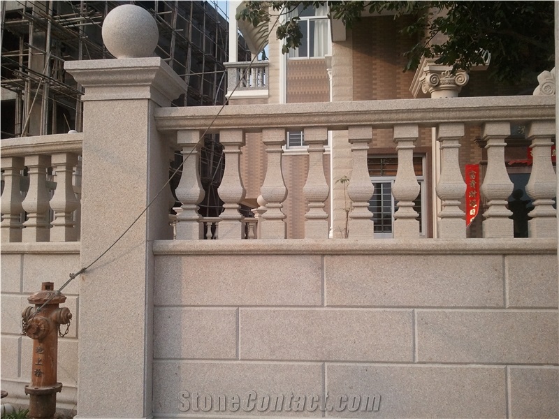 Stone Railing, Beige Granite Railings