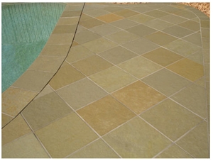 Kota Brown Limestone Pool Copings
