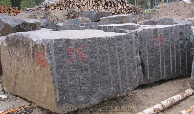 Kupetskoe Granite Blocks, Russian Federation Brown Granite