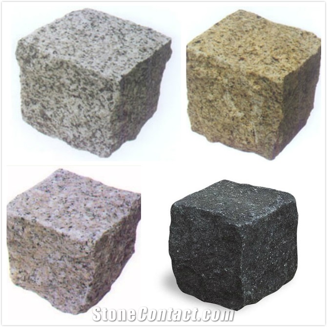 Granite Cube Stone