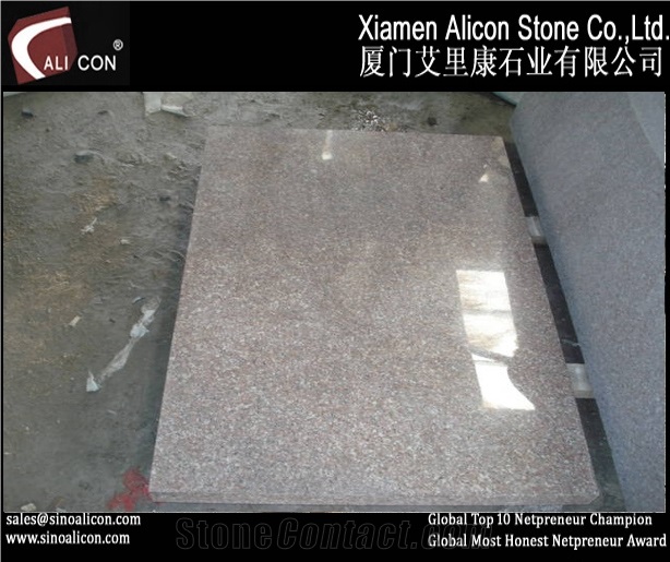 Chinese Granite Red Granit G648 Marple Red, G648 Pink Granite Monument, Tombstone