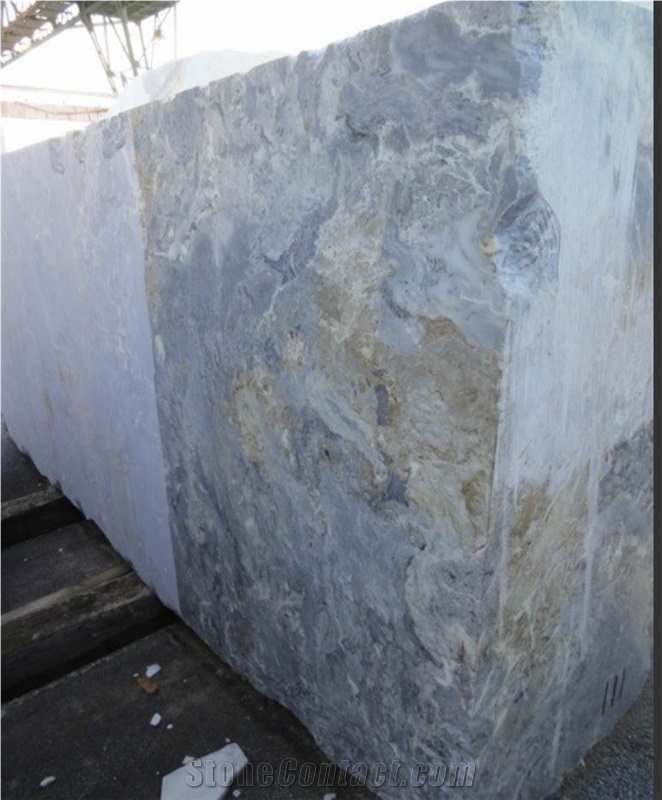 Bleu De Versil Marble Blocks, France Blue Marble