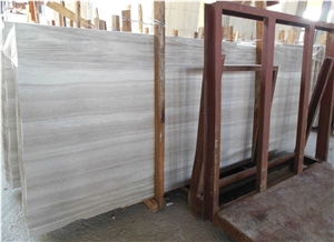 Grey Serpeggiante Slabs, Grey Wood Grain Marble Slabs