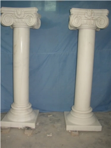 White Marble Column