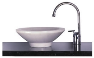 China White Marble Sink