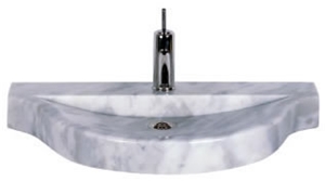 White Marble Sink