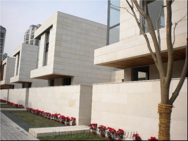 Thala Beige Limestone Tiles, Tunisia Beige Limestone