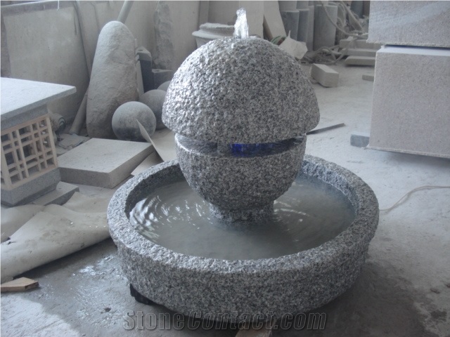 G603 Granite Fountain, Grey Granite Fountain