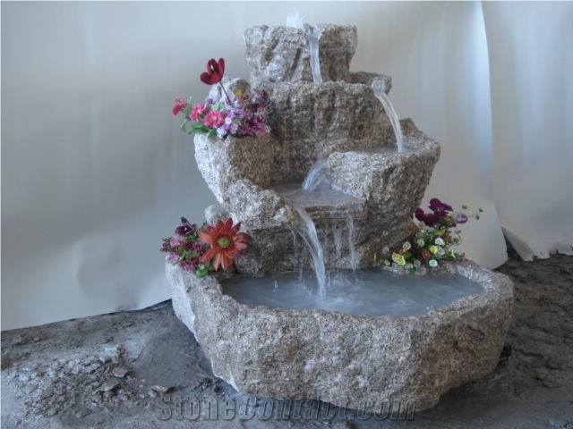 G603 Granite Fountain, Grey Granite Fountain