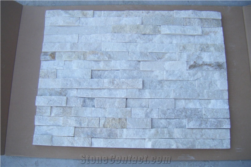 White Quartzite Cultured Stone