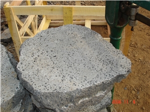 Lava Stone Pavers Basalt Random Stepping Stone, Black Basalt Window Sills, Doors