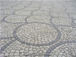 Sira Gray Grey Granite Cobble Stone