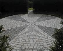 Sira Gray Grey Granite Cobble Stone