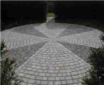 Sira Gray Grey Granite Cobble Stone