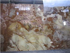 Iran Brown Onyx Slabs