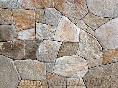 Slate Building Stones, Walling, Sanjani Autumn Slate Flagstone