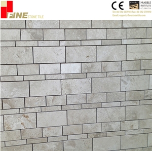 Marble Mosaic, Sino Beige Mosaic, Sino a ,B Beige Marble Mosaic