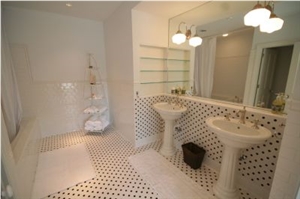 Residential Bath Tile Installation by Great Lakes