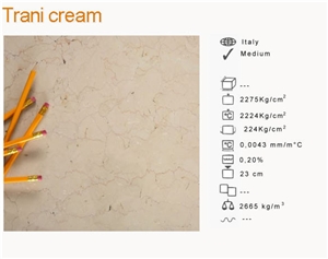 Trani Classico , Trani Cream Classico, Trani Classico Limestone Tiles