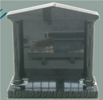 Black Book Style Monument, Shanxi Black Granite Monument