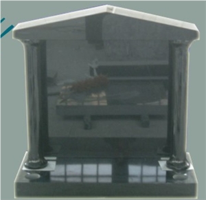 Black Book Style Monument, Shanxi Black Granite Monument