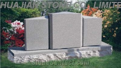 Black Upright Monument, Black Granite Upright Monuments