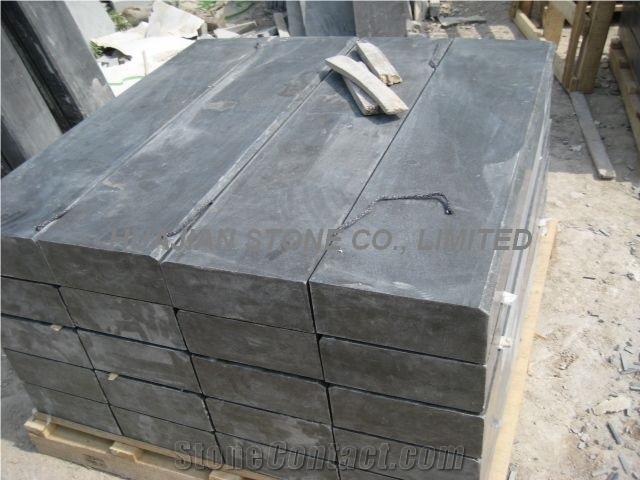 Blue Limestone Curbs