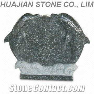Double Family Monument, Red Granite Family Monument