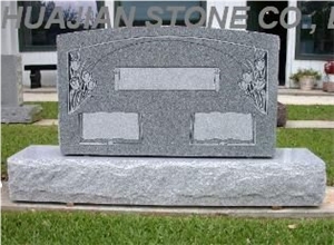 Grey Granite Family Monument