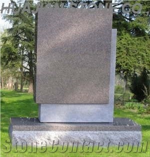 Pink Granite Monument