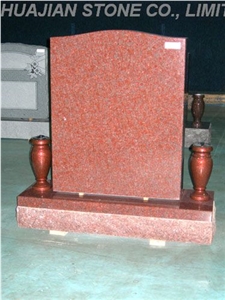Grey Granite Upright Monuments