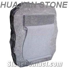 Grey Granite Monument, Black Granite Monument