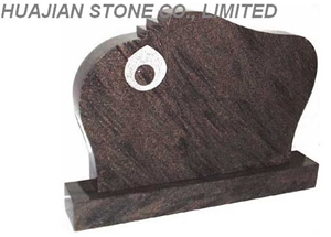 Monument, Tombstone, Multi Colored Granite Tombstone Monument, Tombstone, Multi Colored Granite Tombstone