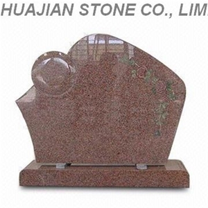 Red Monument, Headstone