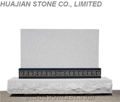 Serp Top Granite Monument, Grey Granite Monument