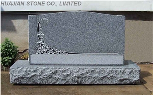 Special Style Of Black Headstone, shandong blackGranite Headstone