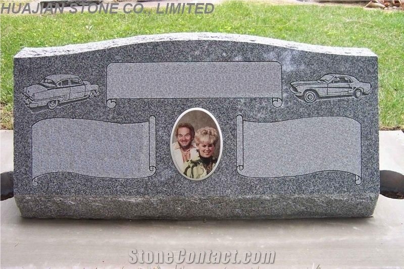 Special Style Of Black Headstone, shandong blackGranite Headstone