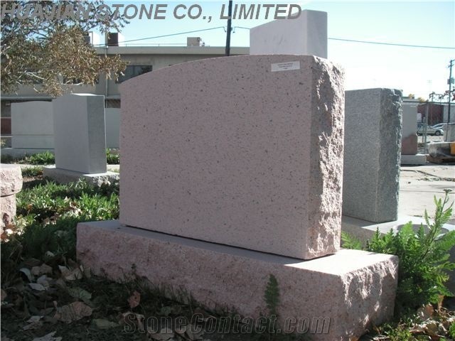 Upright Black Memorial Stone, SHANDONG BLACK Granite Monument, Tombstone